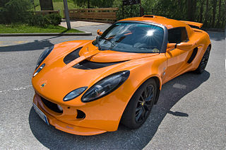 Lotus Exige S orange