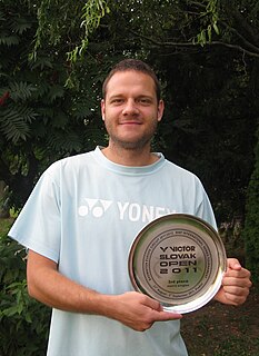 <span class="mw-page-title-main">Luka Petrič</span> Slovenian badminton player