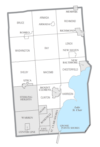 Macomb County Michigan Wikipedia