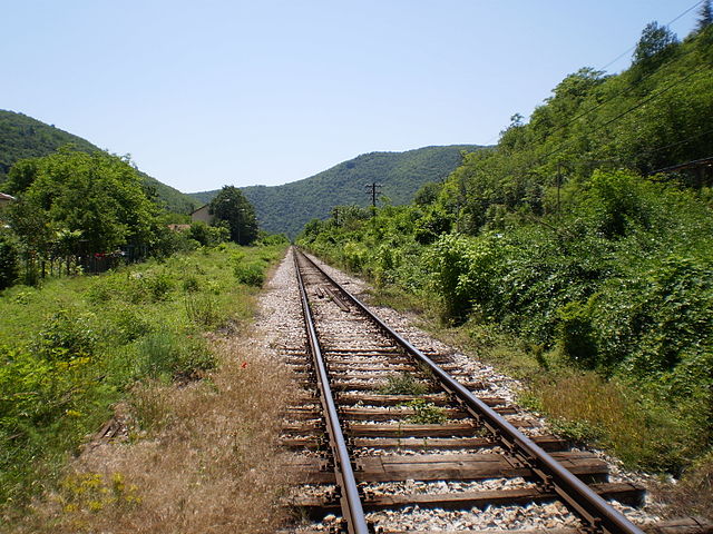 Железничка пруга у Сићеву, Србија