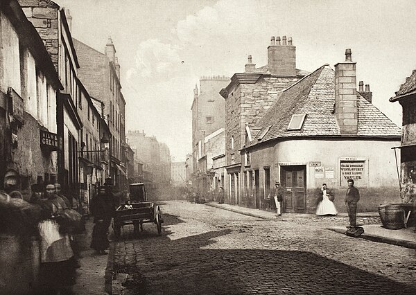 Main Street, Gorbals. Looking North, also 1868 by Thomas Annan