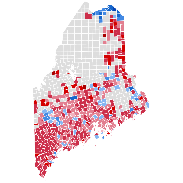 File:Maine Presidential Results 1988 by Municipality.svg