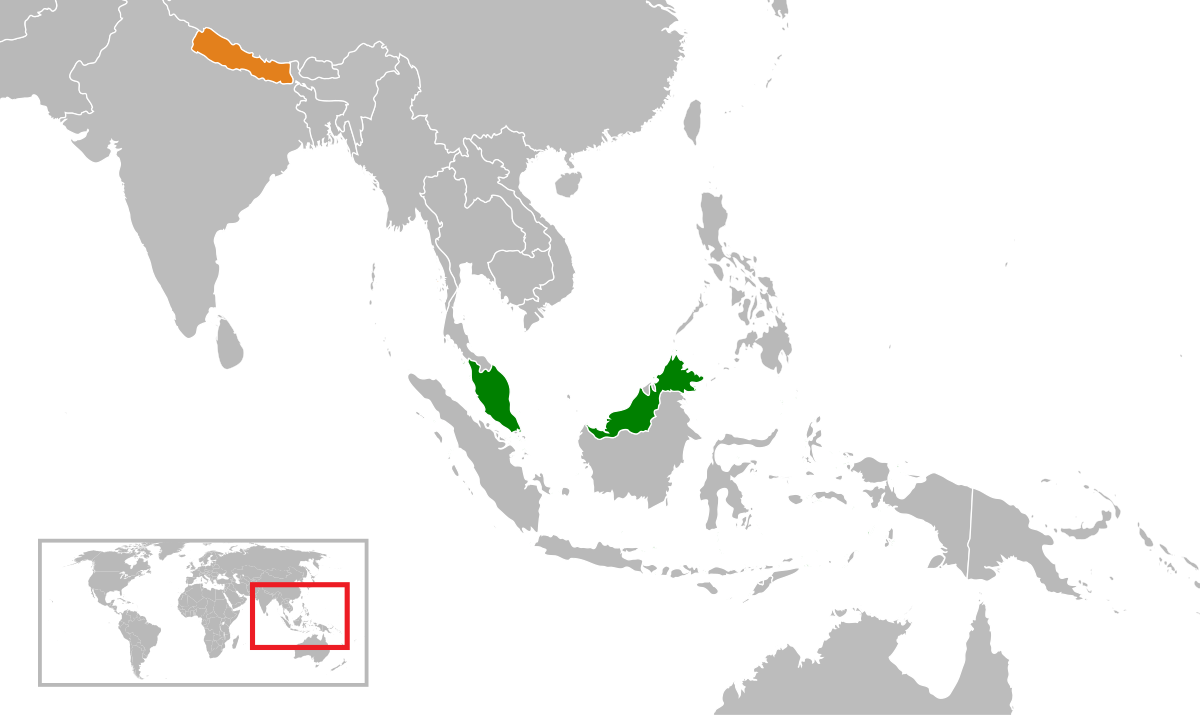 Vs malaysia nepal Malaysia compared