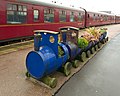 * Nomination Sculpture in Mallaig Station, Scotland --Domob 11:11, 14 November 2021 (UTC) * Promotion  Support IÇd have reduced the highlights at the top more (or crop them away) but overall ok --Poco a poco 11:39, 14 November 2021 (UTC)  Comment Thanks for the review! Unfortunately the highlights are burnt in the raw as well and I already did the best I could with them. I thought about cropping a bit on the top, but like the composition like this better. The main subject (the small train) is well shown, thus I'll leave the picture like this. --Domob 13:13, 14 November 2021 (UTC)