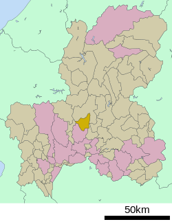 Map.Minami-Vill, Gifu.svg