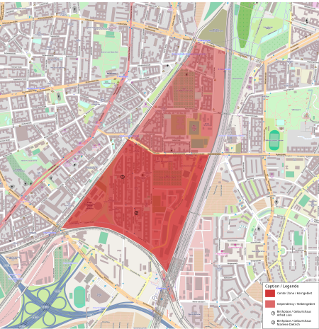 Map Rote Insel Berlin