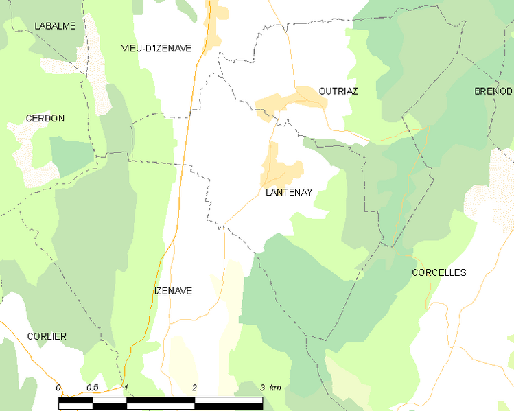 File:Map commune FR insee code 01206.png