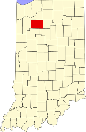 Placering af Pulaski County (Pulaski County)