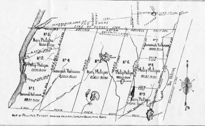 A careful examination shows Peekskill Hollow Creek's headwaters begin short of Boyds Corner Reservoir, part of the Croton River watershed, and instead head southwest towards the Hudson.  The creek joins two others before emptying into the river near Peekskill