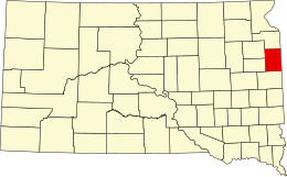 Contea di Deuel – Mappa