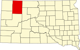 Contea di Perkins – Mappa