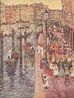Моріс Прендергаст. «Гранд канал. Венеція», 1889