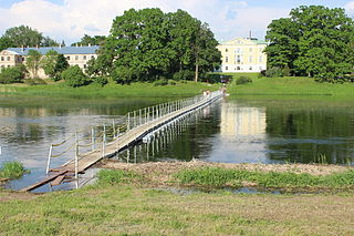 <span class="mw-page-title-main">Mežotne</span> Town in Latvia