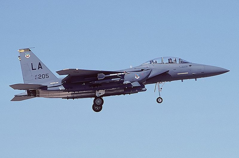File:McDonnell Douglas F-15E Strike Eagle, USA - Air Force 