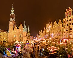 Market Square during Christmas