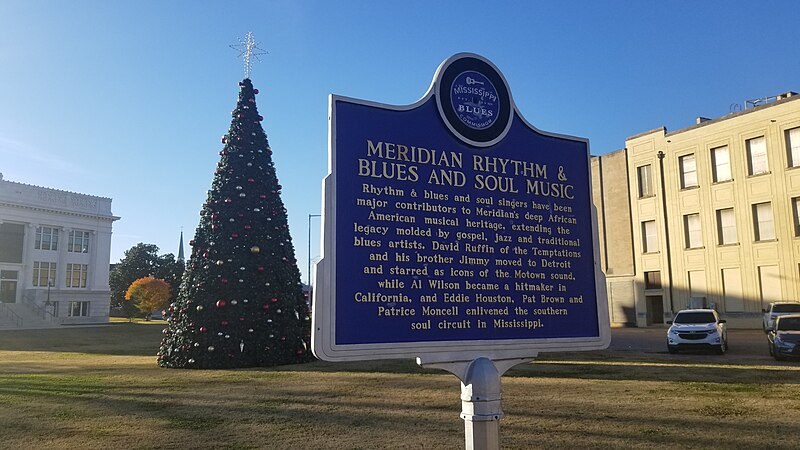 File:Meridian R&B and Soul - Mississippi Blues Trail Marker.jpg