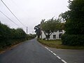 Mersone Lane, Merstone, Isle of Wight. The road runs all the way through Merstone to the junction at Main Road between Rookley and Godshill.