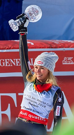 Mikaela Shiffrinová: Sportovní kariéra, Světový pohár, Výsledky na vrcholných akcích