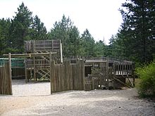 Le fort des Cow-Boys, jeux pour enfants