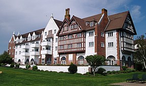 Montauk Manor, built by Carl G. Fisher as part of his project to turn Montauk into the Miami Beach of the north