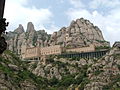 Mosteiro do Monte Serreado, na Província de Barcelona
