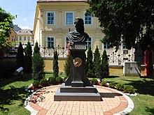 Monument of Branko Radičević in Sremski Karlovci