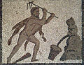 Римська мозаїка з Лірії (Іспанія), що оспівує подвиг Геракла
