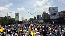 Millions of Venezuelans protesting during the Mother of All Marches Mother of All Marches - Caracas.jpg