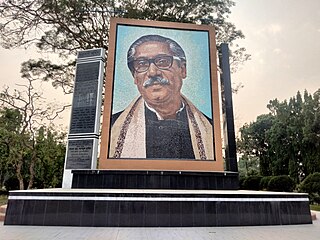 <i>Mritunjoyi Mujib</i> Mural in Bangladesh