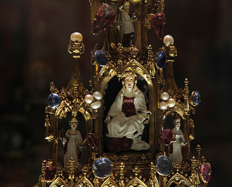 File:Musée du Louvre Objets d'art Aile Richelieu Salle 504 Tableau de la Trinité MR552 04012019 7436.jpg