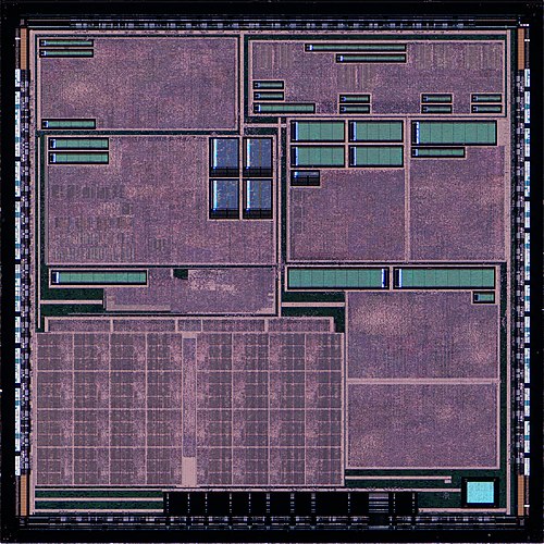 Die shot of the Dreamcast's ASIC