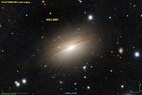 NGC 2907 makalesinin açıklayıcı resmi