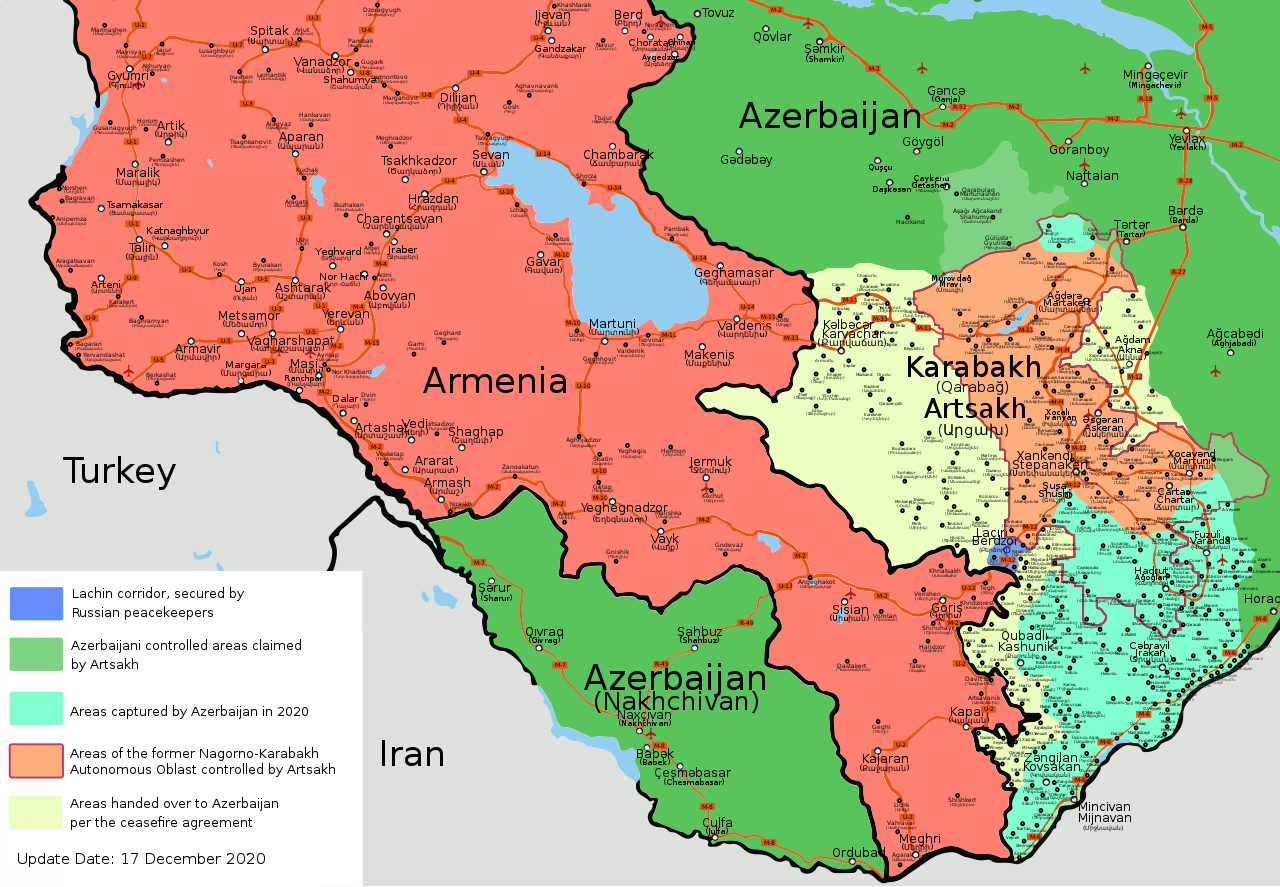 Nagorno-Karabakh war map (2020).svg