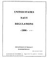 U.S. Navy Regulations 1990