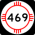 Мемлекеттік жол 469 маркері