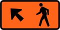 (TW-32) Pedestrians follow this sign