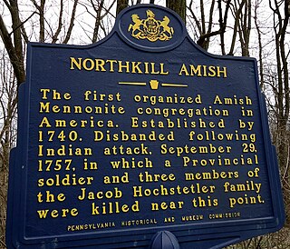 <span class="mw-page-title-main">Northkill Amish Settlement</span> Historic religious community in Pennsylvania