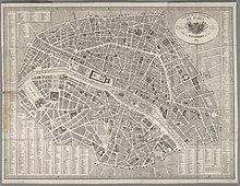 1845 (Alexandre, Nouveau plan itinéraire de Paris)