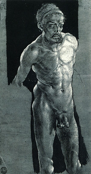 Self-portrait as a nude (Albrecht Dürer)