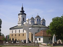 Serbisk-ortodox kyrka i orten Obudovac