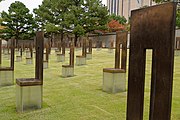 Oklahoma City National Memorial - to the Oklahoma City bombing This is an image of a place or building that is listed on the National Register of Historic Places in the United States of America. Its reference number is 01000278.