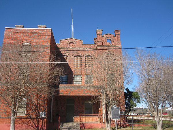 The old Atascosa County Jail in Jourdanton was used from 1911 to 1982