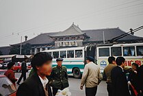 Stasiun Kereta Api Hangzhou tahun 1994, dibangun Jepang tahun 1942