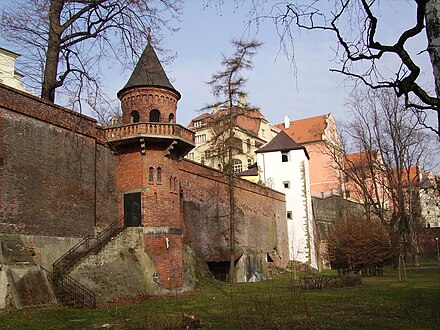 City walls of Olomouc
