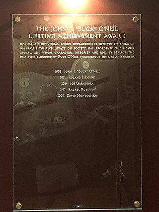 <span class="mw-page-title-main">Buck O'Neil Lifetime Achievement Award</span> Award