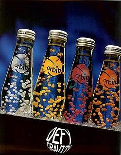 <span class="mw-page-title-main">Orbitz (drink)</span> Noncarbonated fruit-flavored clear drink with edible spheres in suspension