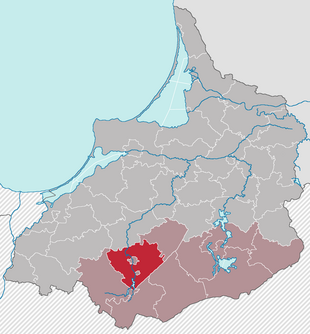 Location of the district