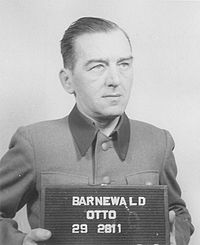 Otto Barnewald i amerikansk fångenskap år 1947.