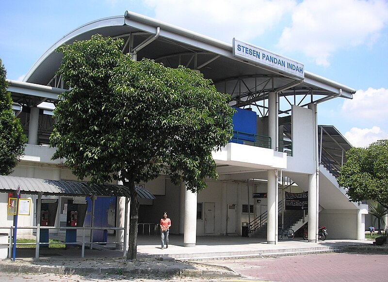 File:Pandan Indah station (Ampang Line) (exterior), Selangor.jpg