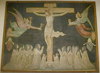 Paolo Schiavo's 'The Crucifixion'. Paolo schiavo, crocifissione.JPG